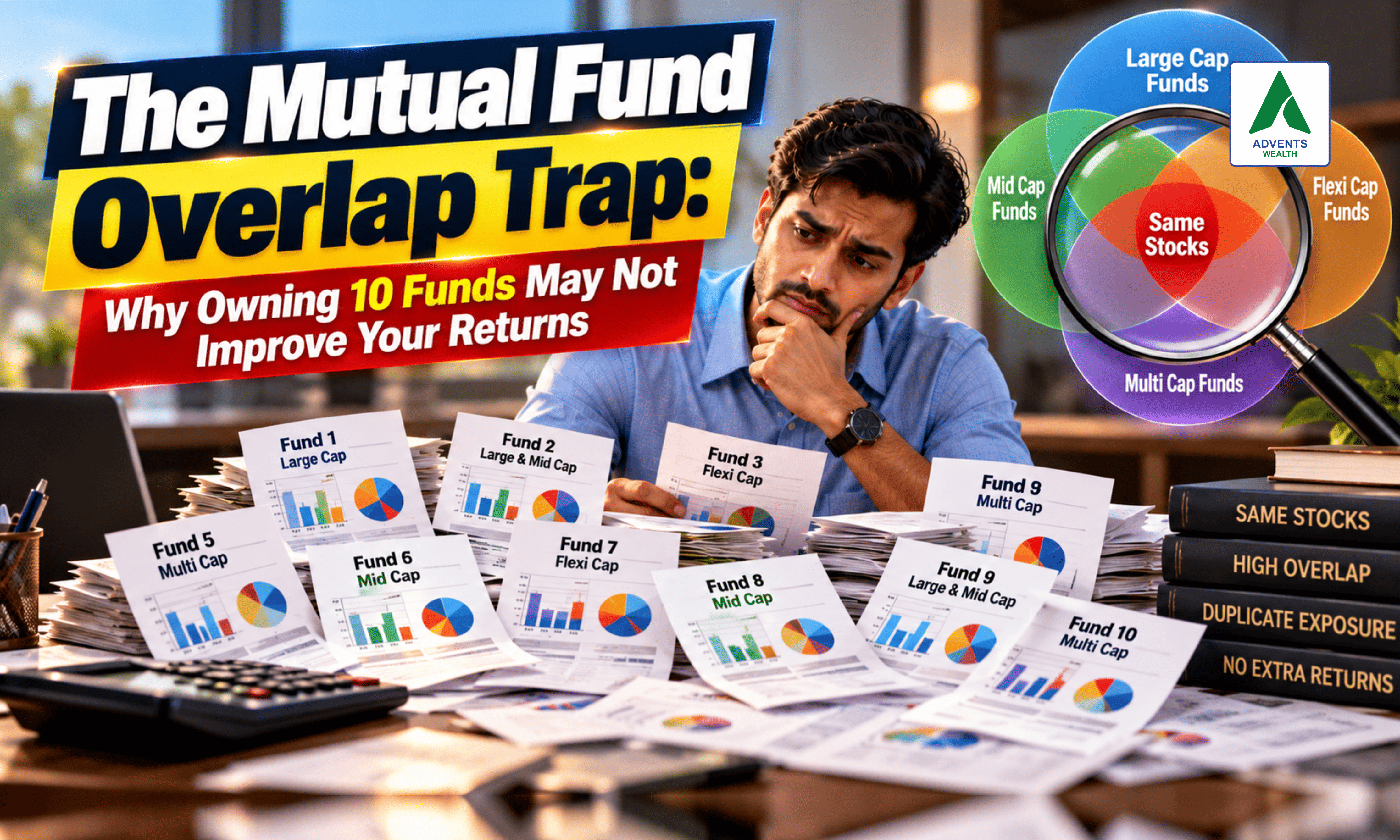 The Mutual Fund Overlap Trap: Why Owning 10 Funds May Not Improve Your Returns